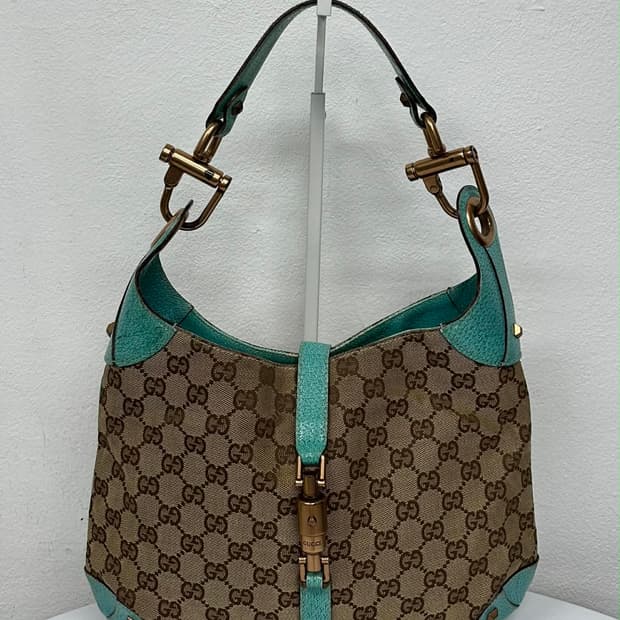 구찌 GG 캔버스 뱀부 호보 숄더 & 토트백