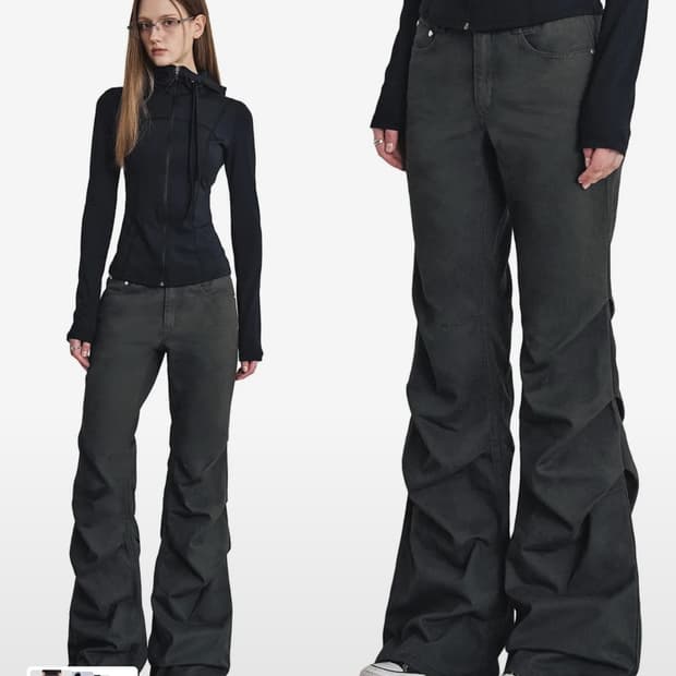 데케트 우먼 Flared Shirring Pants DCWPT017CH