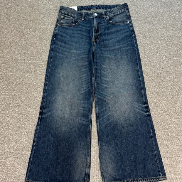 H&M 플레어 와이드 부츠컷 데님 팬츠 32/30