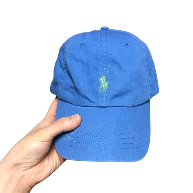 폴로 큐알 볼캡