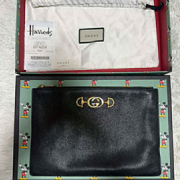 미키마우스 에디션 구찌 주미 클러치