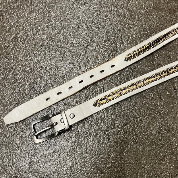 빈티지 스터드 벨트 (~32)