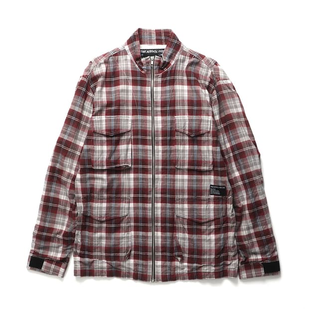 STUSSY Check Zip Jacket