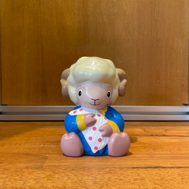 Vintage Sheep Coin Bank