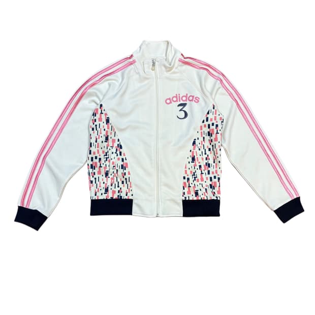 아디다스 흰핑 y2k 트랙 탑 져지 