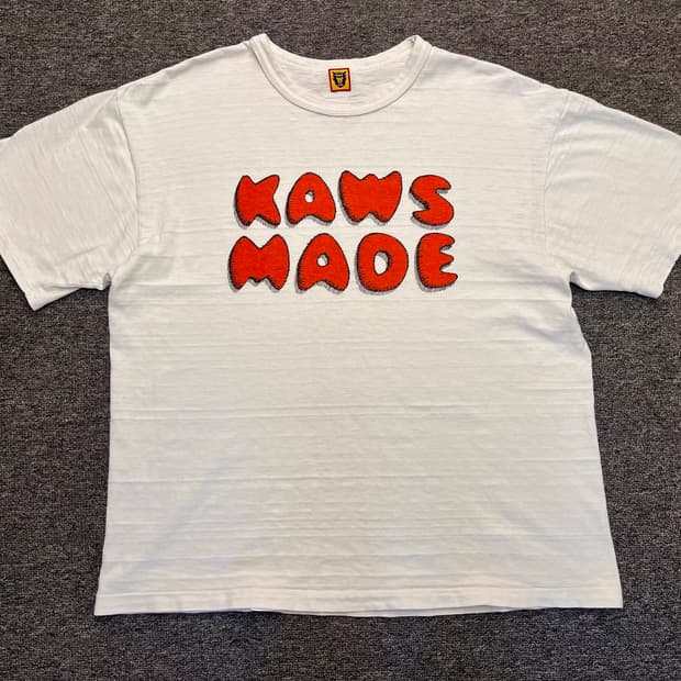 [105] 휴먼메이드 X KAWS 반팔티 2XL 
