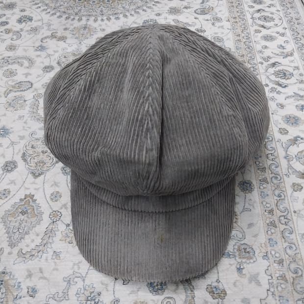 jpn 코듀로이 뉴스보이 캡