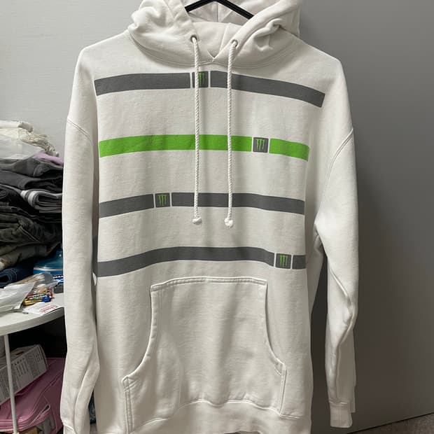 몬스터에너지 기모 후드티 M