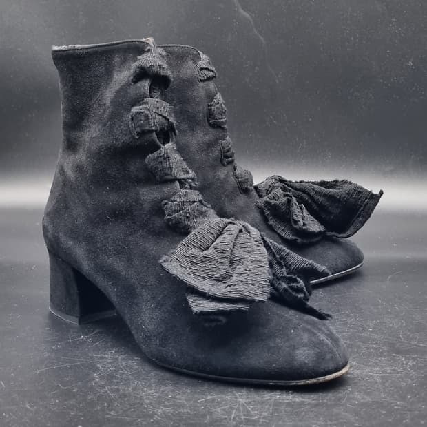 agl 여성스웨이드부츠 36 220 굽5