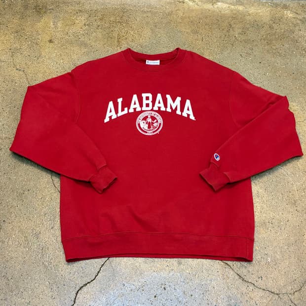 USA 빈티지 챔피온 알라바마 대학 맨투맨