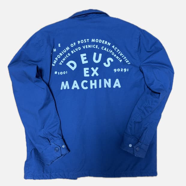 데우스 퀄팅 면자켓