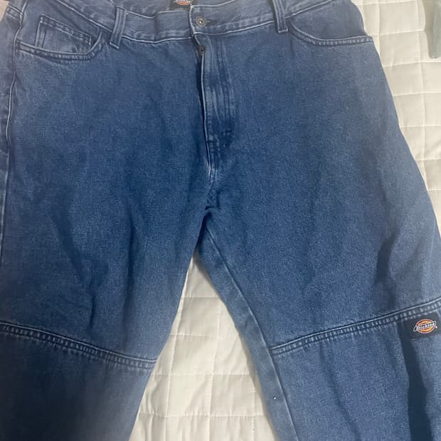 디키즈 더블니 데님팬츠