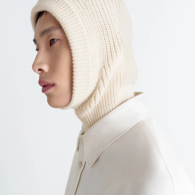 [M]르메르 25fw 바라클라바/라이트 크림