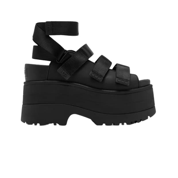 UGG 골든라이즈 샌들 블랙 240 새상품