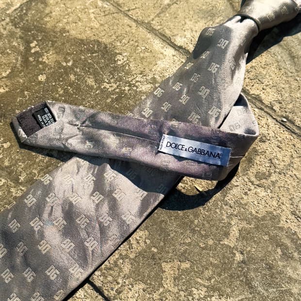 Dolce & Gabbana – DG Monogram Silk Tie