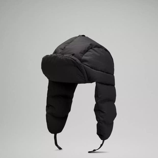 룰루레몬 군밤모자 방한모자 패딩모자 m/l 총 2개