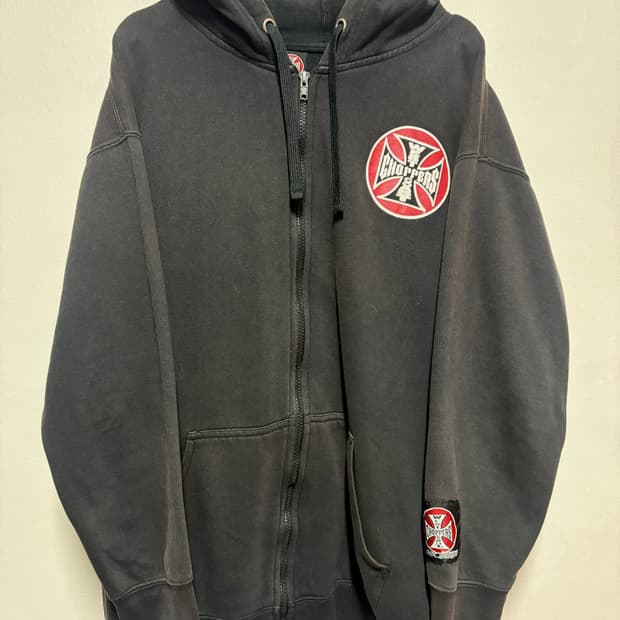 [L] 90's West Coast Choppers 스네이크 후드 집업