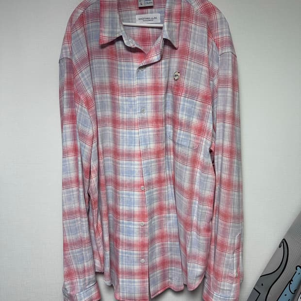 Stu 레드체크 셔츠