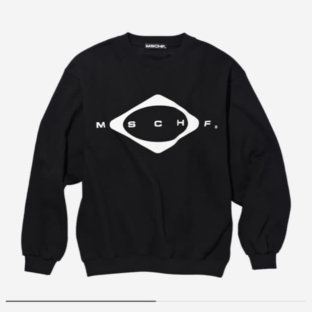 미스치프 MSCHF 크루넥 맥투맨 블랙