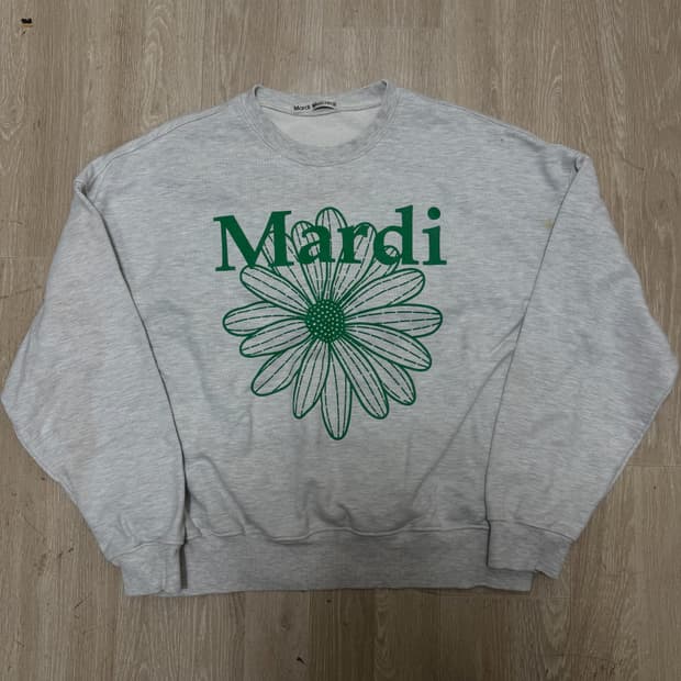 마르디메크르디 플라워 맨투맨 FREE