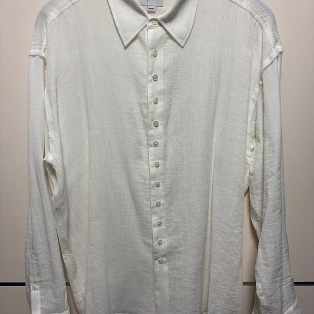 유스 25ss buttoned shirt M