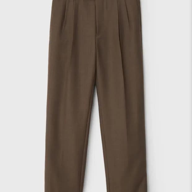 [6] 오라리 BLUEFACED WOOL TWO-TUCK SLACKS