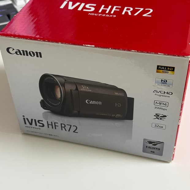 [풀박스] 캐논 iVIS HF R72 (R700) 브라운