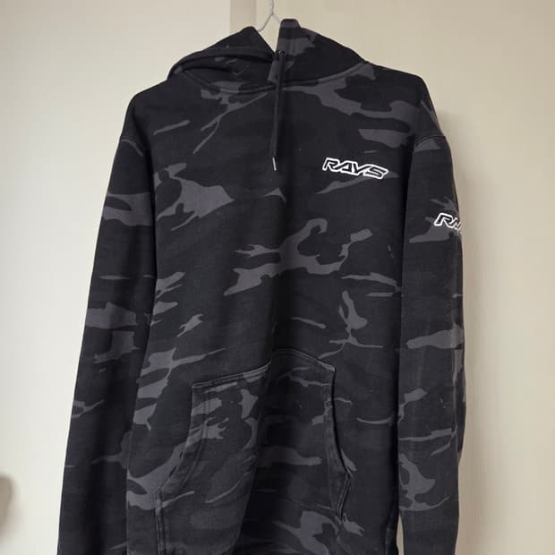 RAYS racing 카모 후디