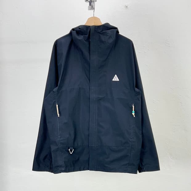 나이키 acg 스톰핏 ADV 케스케이드 레인 풀 집 자켓 블랙