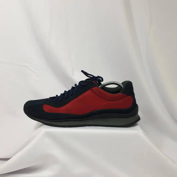 7/260 프라다 스포츠 나일론 스웨이드 콤비 러닝 로우 탑