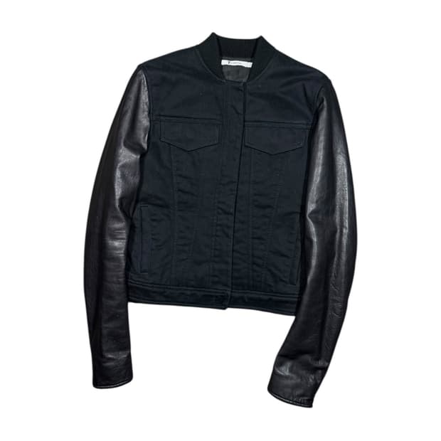 Alexander Wang 알렉산더 왕 레더 슬리브 자켓