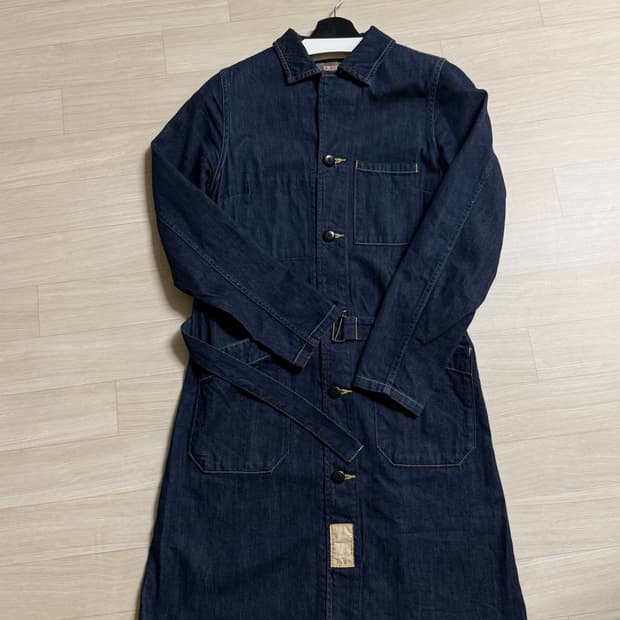 캐피탈 데님 원피스