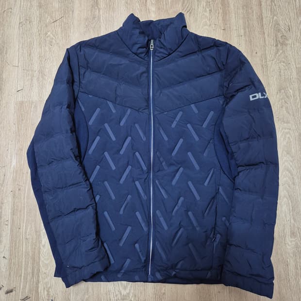 트레스패스 네이비 덕다운 경량패딩 점퍼 L(100)