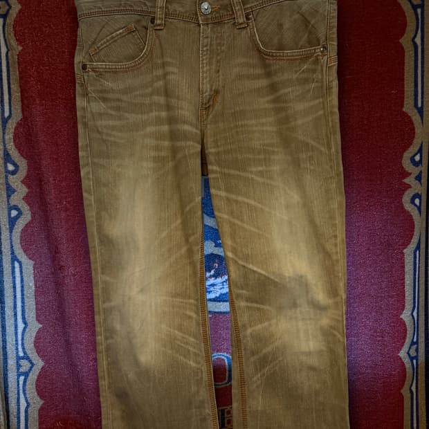 EDWIN 411XVS 신치백 데님 팬츠 36