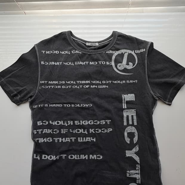 레씨토 티셔츠(그레이)