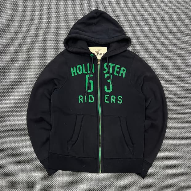 홀리스터 네이비 후드집업
