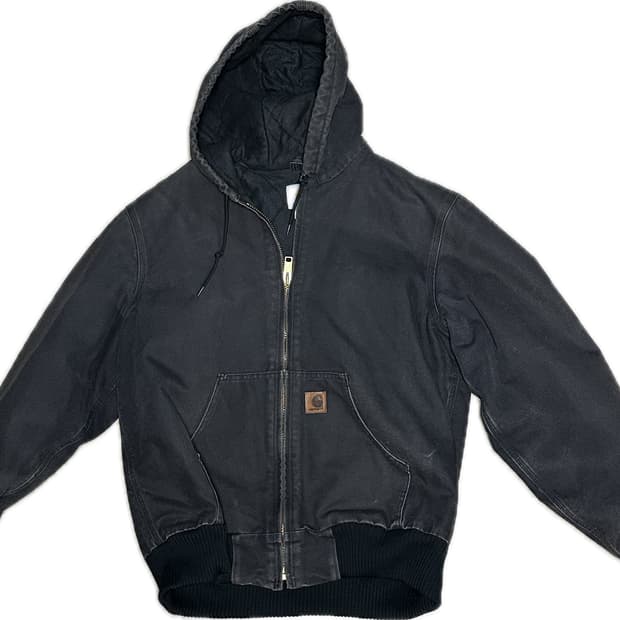 칼하트 j130 액티브 워크자켓 블랙 M