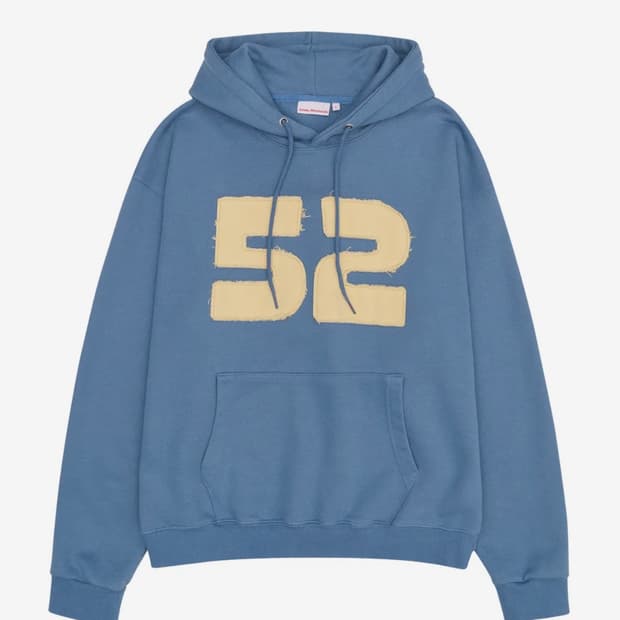 아메스 월드와이드 후드티 NUMBERING APPLIQUE HOODIE 