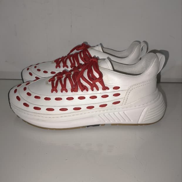 43.5 285mm 보테가베네타 레이스업 스피드스터 