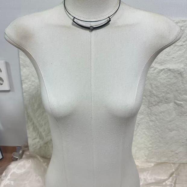 빈티지 고딕 WHBM 오리엔탈 초커 목걸이