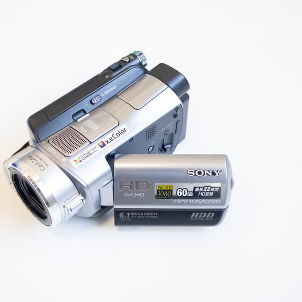 Sony HDR-SR7 / 빈티지 디지털 캠코더