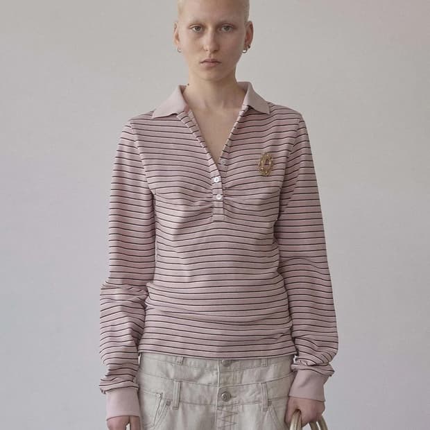 스컬프터 셔링 테니스 셔츠