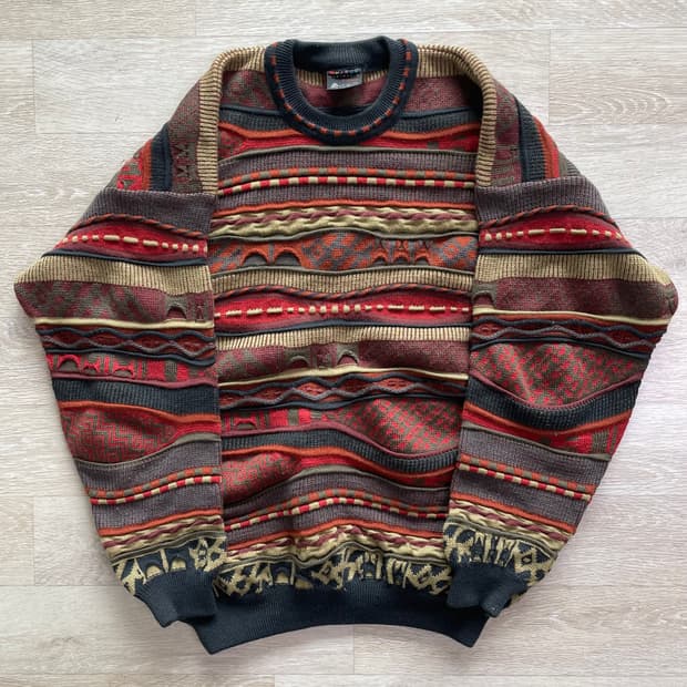 MARGOO AUSTRALIA 패턴 니트 L