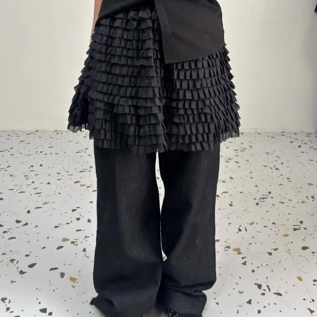 빈티지 미니 스커트