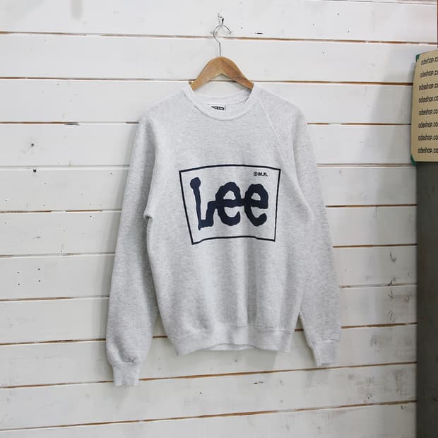 (착용컷) Lee 프린팅 스웻 셔츠 (남성용 100)