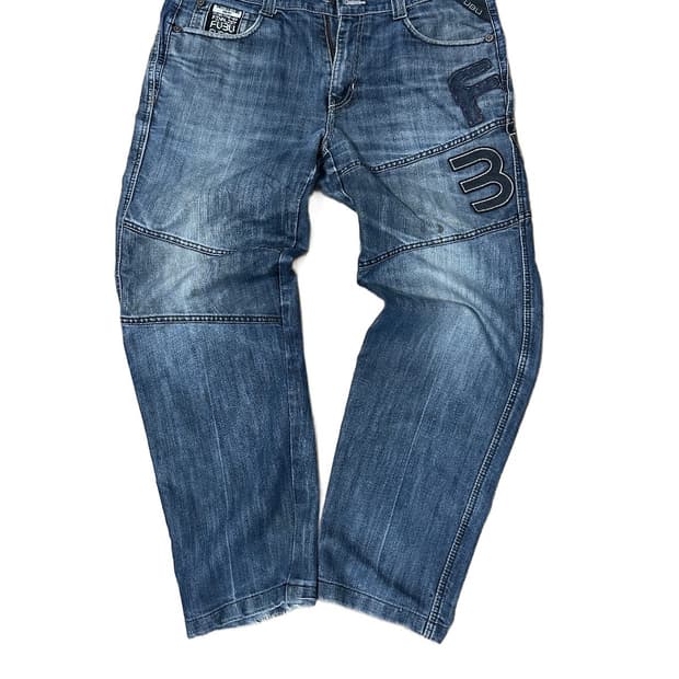 푸부 빈티지 데님 팬츠 