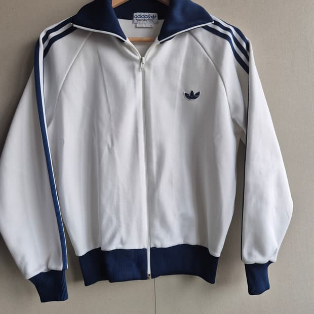 Adidas 아디다스 80s 서독 흰파 져지 트랙탑