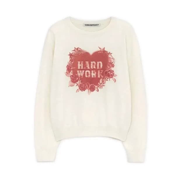 썬번프로젝트 hard work knit