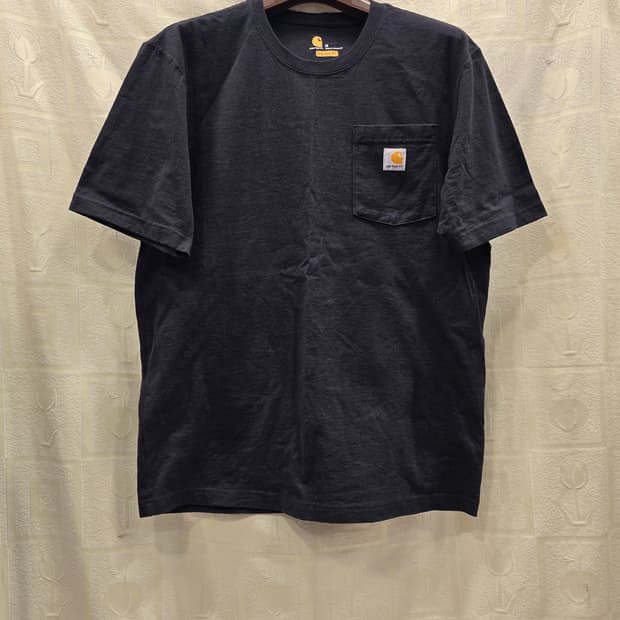 칼하트 K87 블랙 포켓 반팔티 M(95)