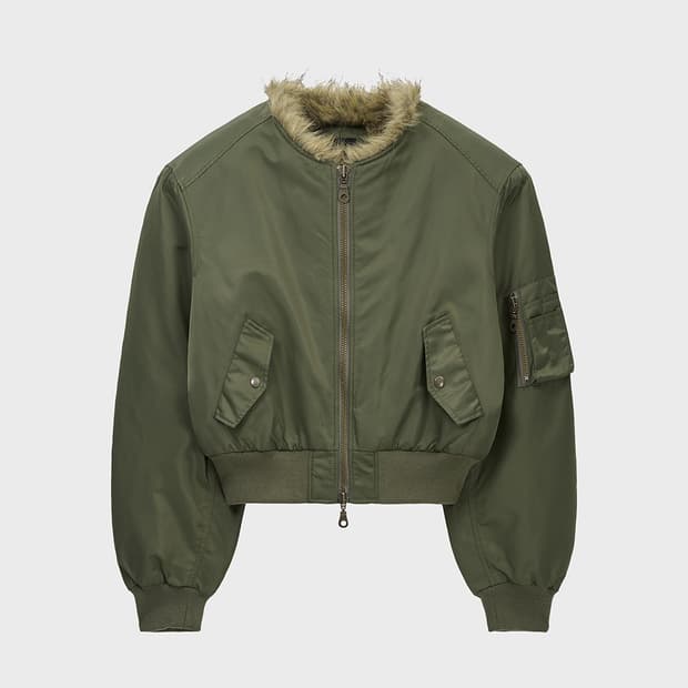 노이어 샤기 퍼 자켓